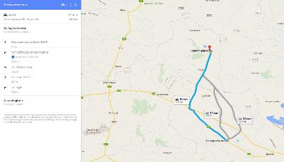 Directions to our shooting grounds